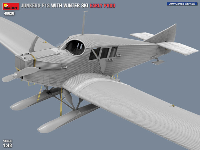 1/48 Junkers F13 with Winter Ski. Early Prod