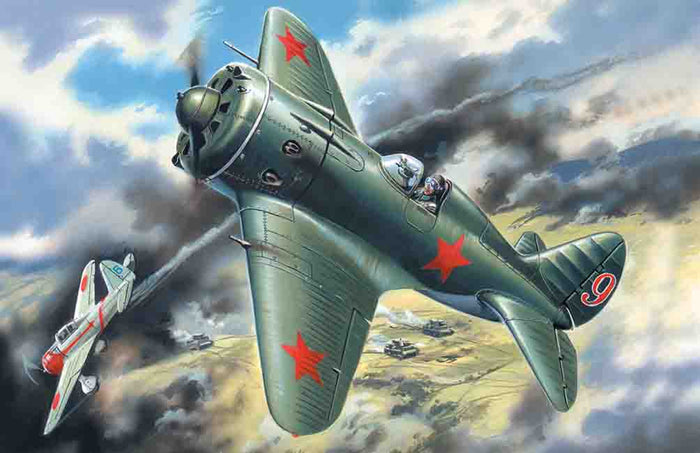 1/72 I-16 type 18 WWII Soviet Fighter