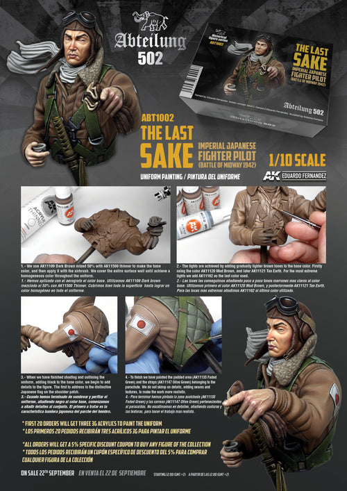 1/10 The Last Sake Imperial Japanese Fighter Pilot