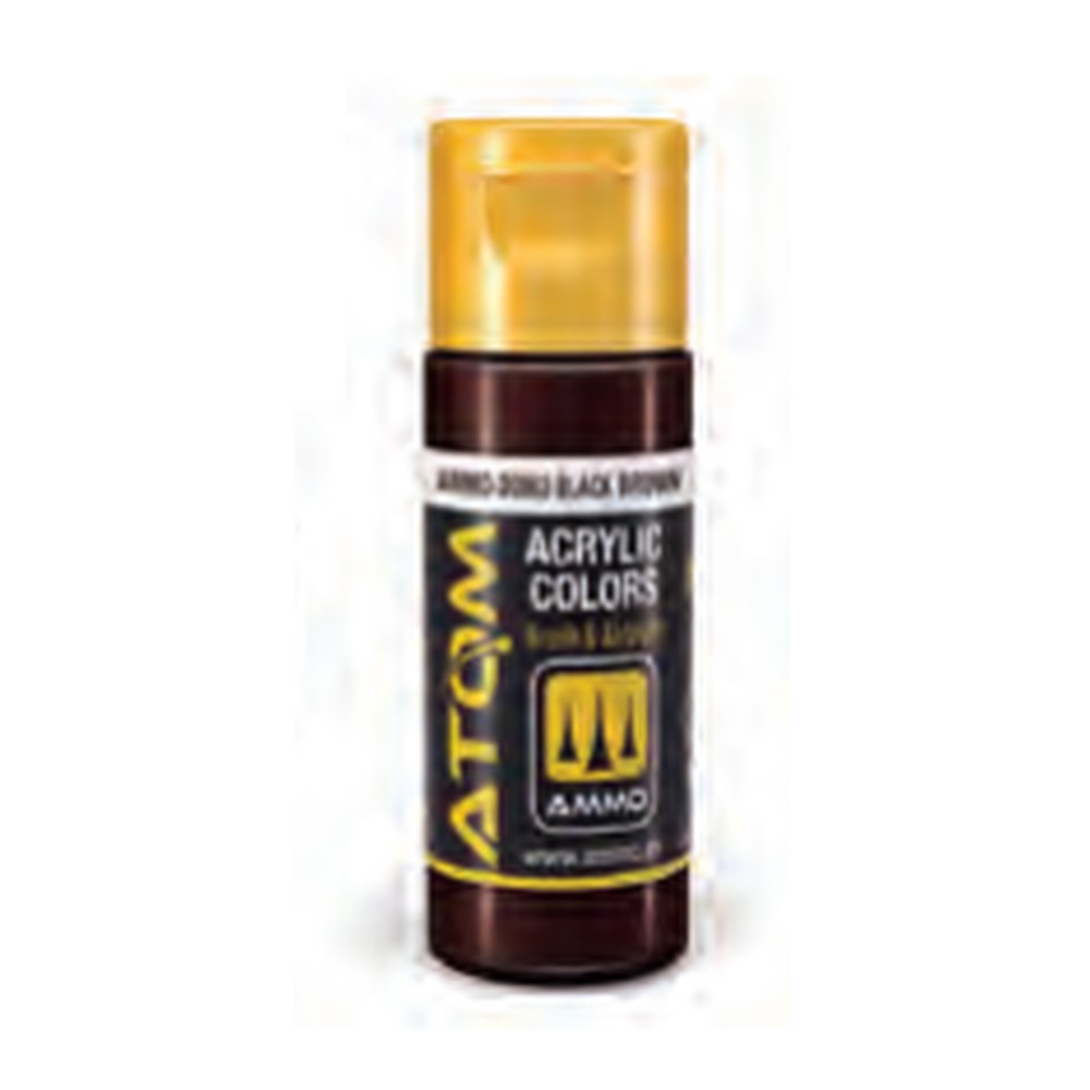 ATOM COLOR Black Brown - 20ml