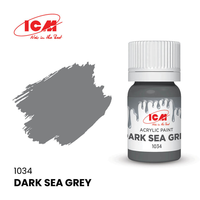 ACRYLIC PAINT Dark Sea Grey 12 ml