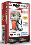 DOOZY! 1/24 OLD GAS PUMP SINGLE HOSE / TYPE A