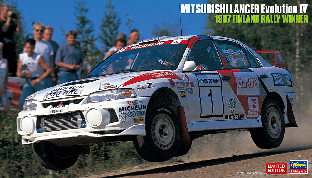 1/24 Mitsubishi Lancer Evolution IV 1997 Finland Rally Winner