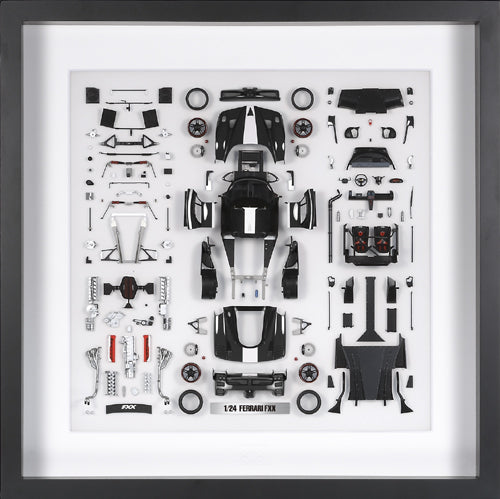 Quadro Auto Ferrari FXX Nera