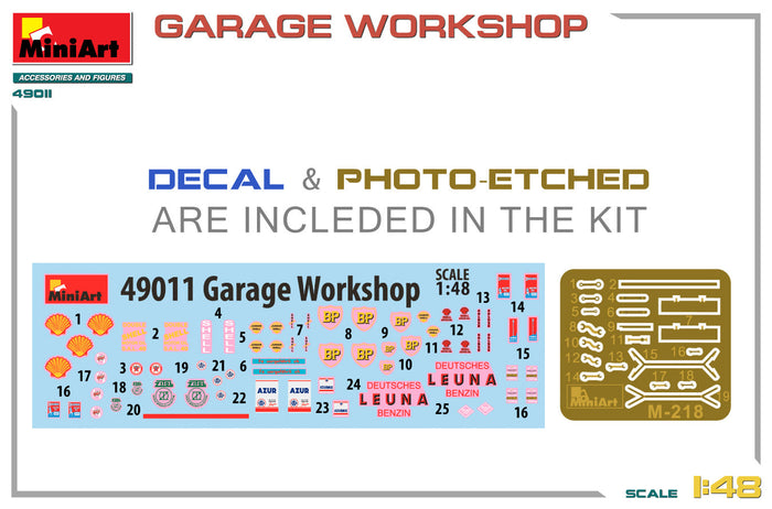 1/48 Garage Workshop