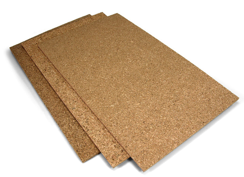 Cork Sheets - Fine Grained 200x290x6mm (1 Sheets)