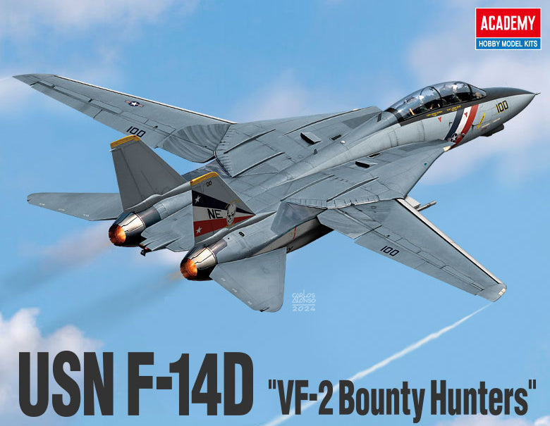 1/72 USN F-14D "VF-2 Bounty Hunters"