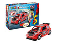 First Construction - Rallye Car with pullback motor, red