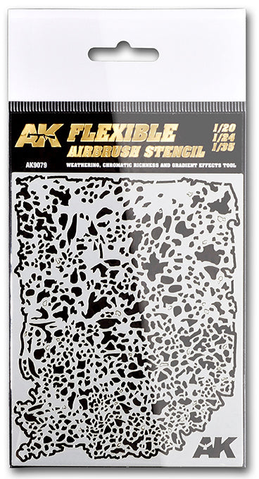 Flexible Airbrush Stencil 1/20 1/24 1/35