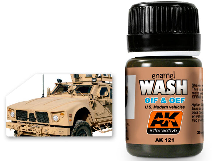 Wash for Oif & Oef - Us Vehicles