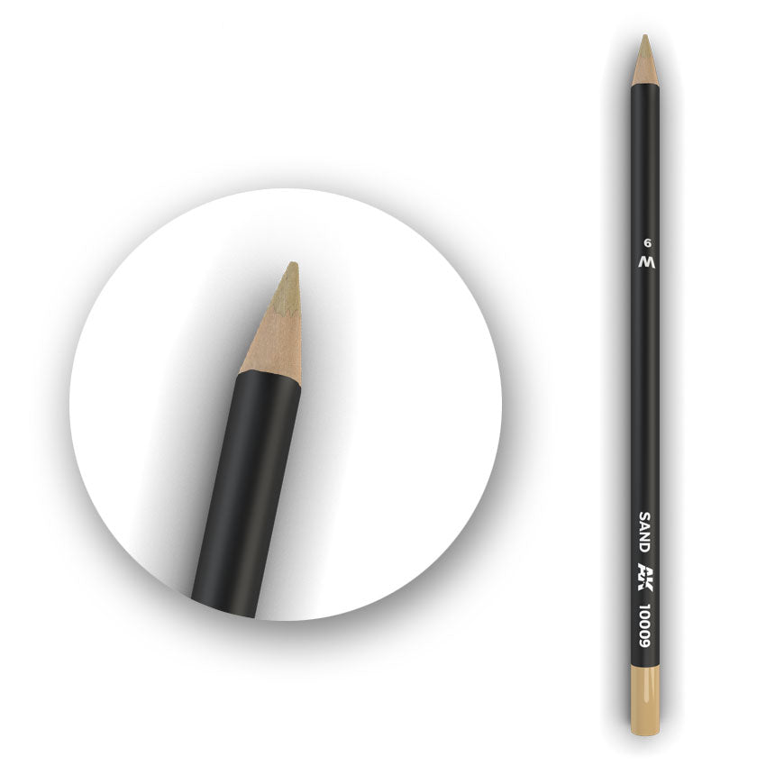 Watercolor Pencil Sand