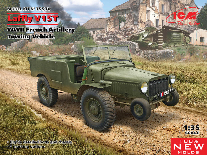 1/35 Laffly V15T WWII French Artillery Towing Vehicle