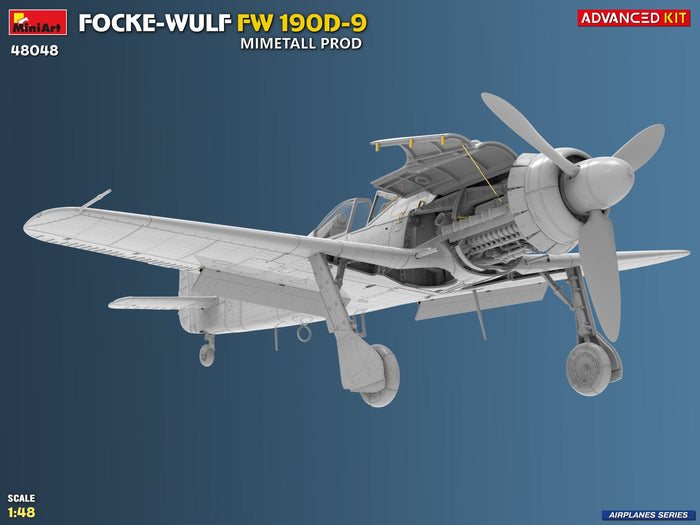 1/48 Focke-Wulf Fw 190D-9. Mimetall Prod. Advanced Kit