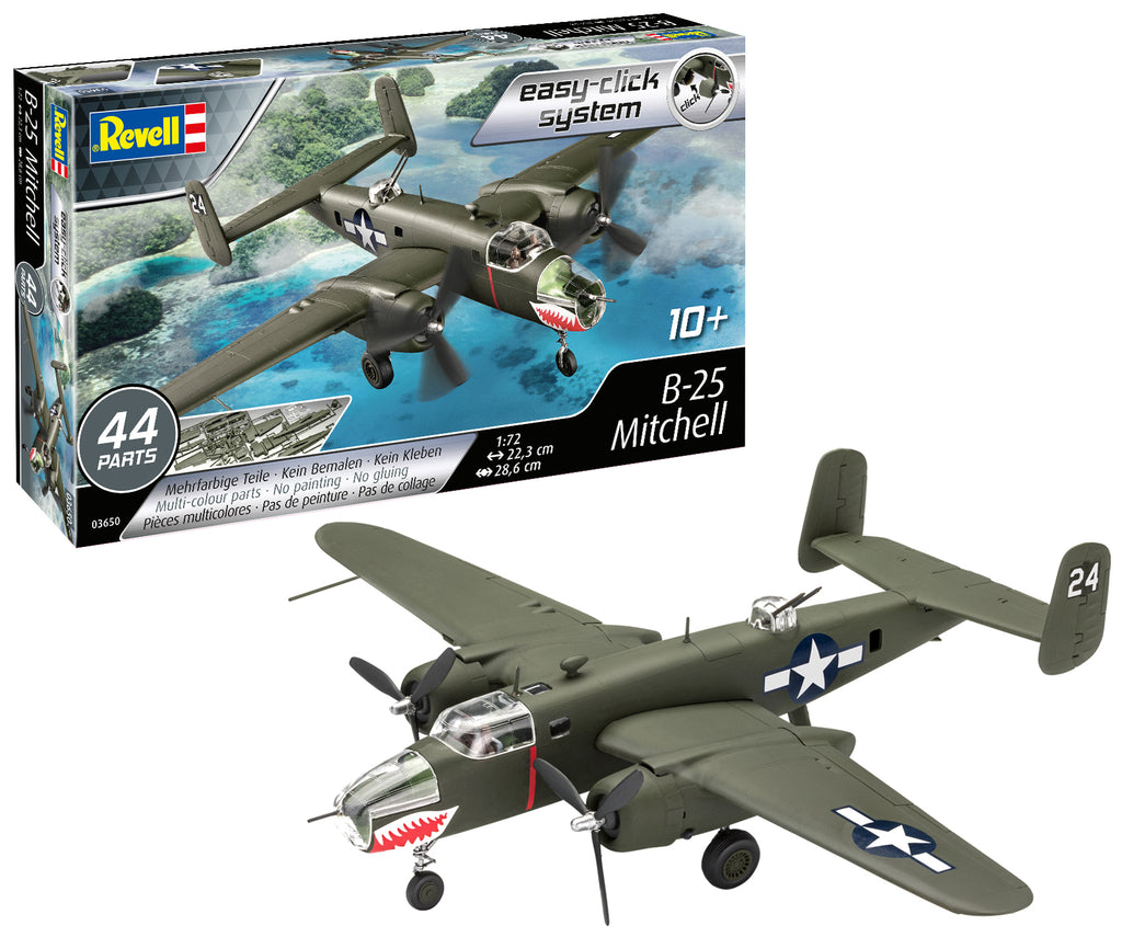 1/72 B-25 Mitchell (Easy-Click System)