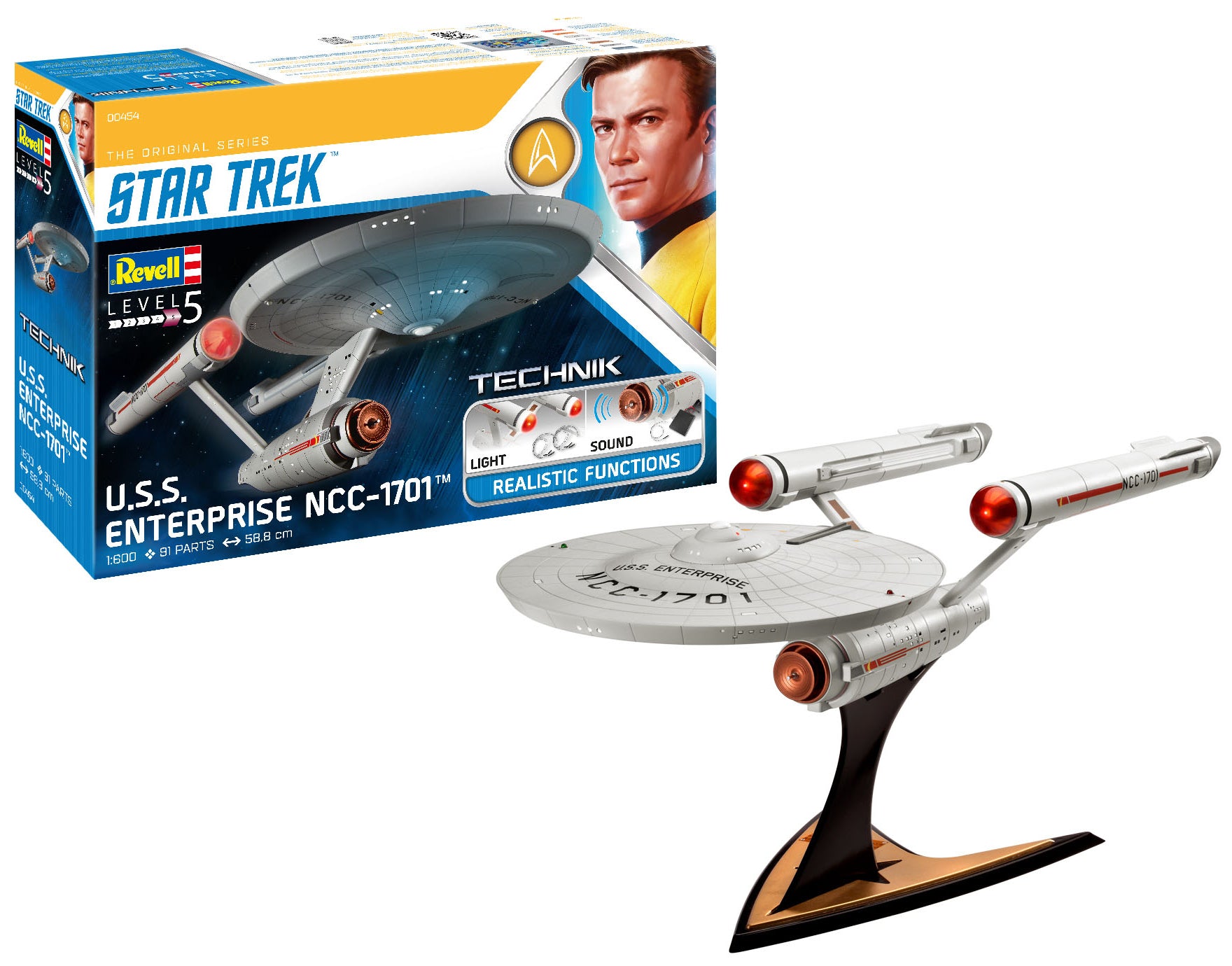 1/600 USS Enterprise NCC-1701 (Star Trek) (Technik)
