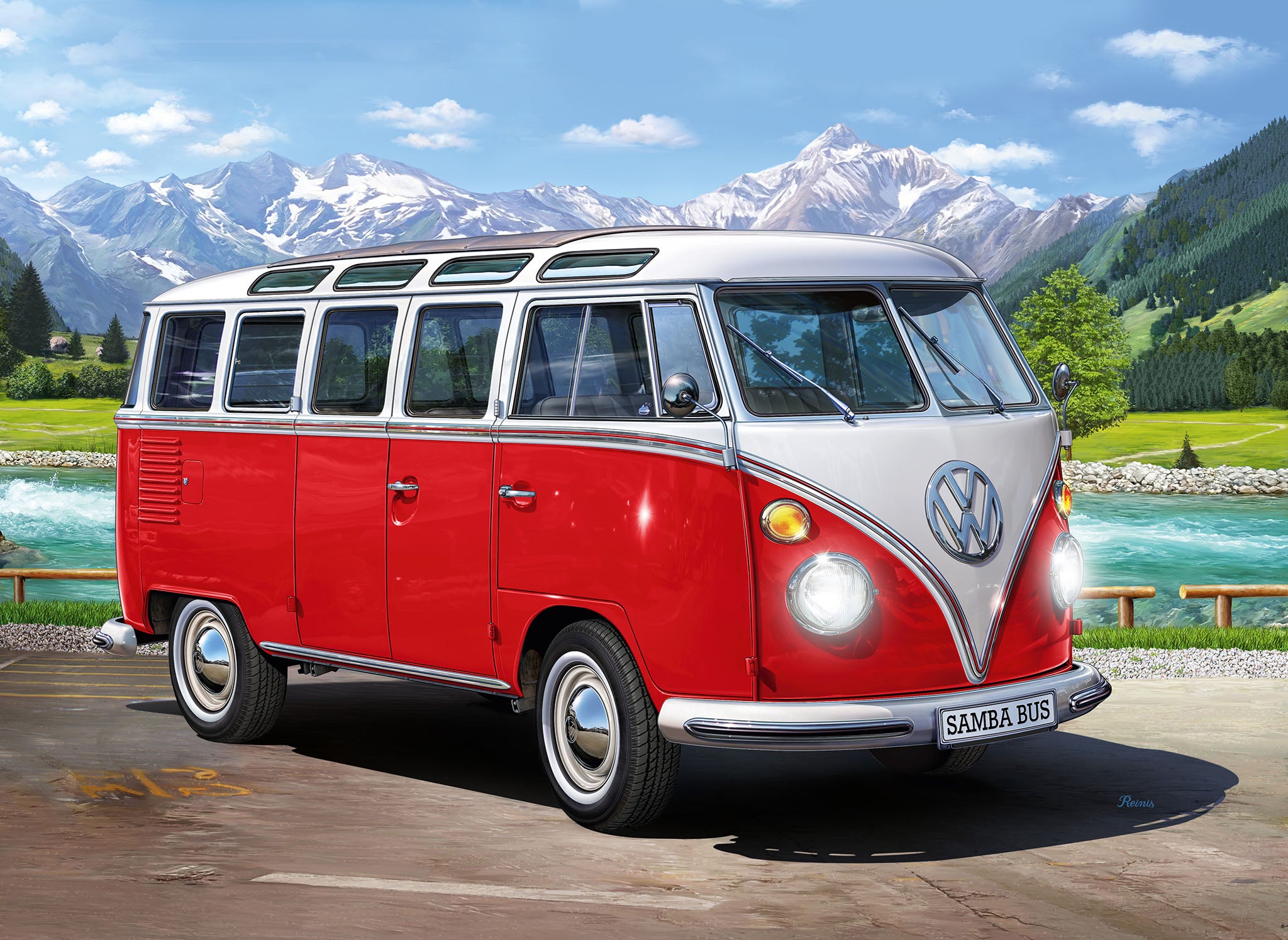 1/16 Volkswagen T1 Samba Bus (Technik)