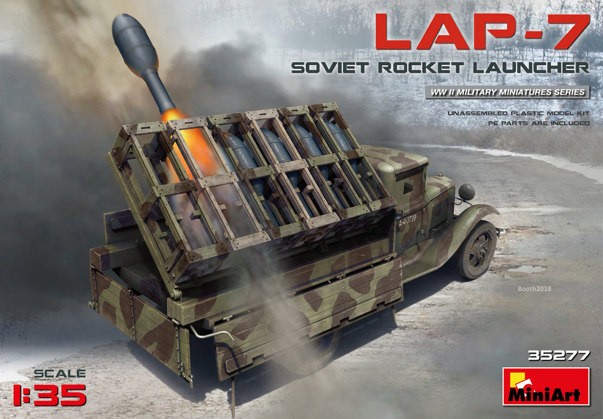 1/35 Soviet Rocket Launcher Lap-7