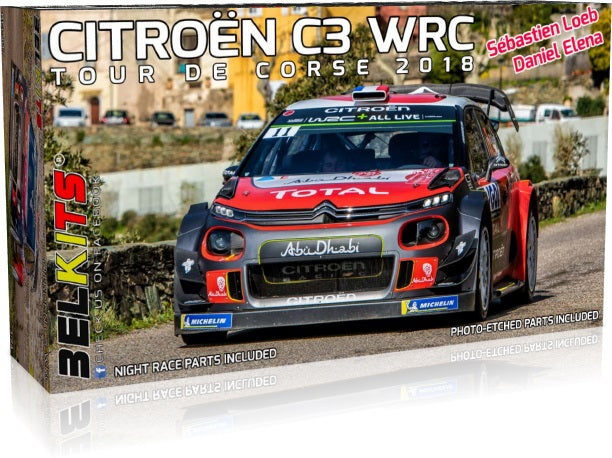 1/24 Citroen C3 Tour de Corse 2018