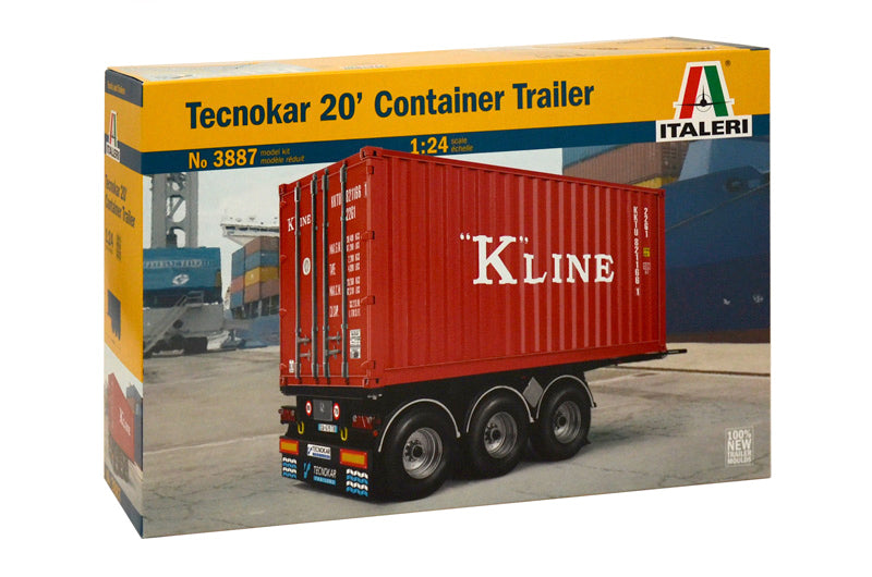 1/24 Tecnokart 20' Container Trailer