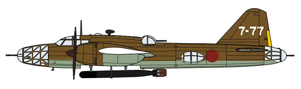 1/72 Mitsubishi Ki67 Type 4 Heavy Bomber Hiryu (Peggy) "7th Flight Regiment"