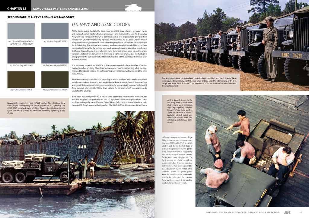 1941-1945 American Military Vehicles - English