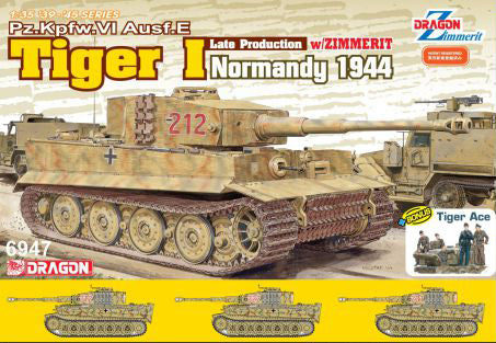 1/35 Tiger I Late Production w/Zimmerit (Normandy 1944)