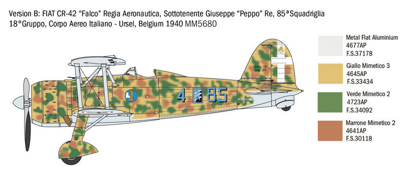 1/48 Fiat CR.42 Falco "Battle of Britains 80th Anniversary"