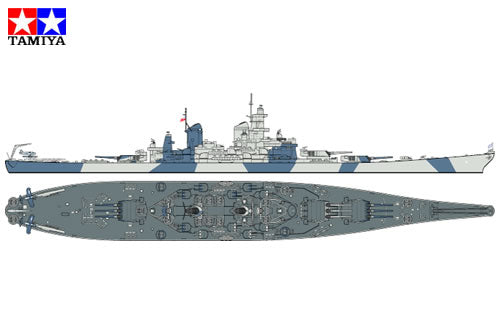 1/700 U.S. Navy Battleship BB-61 Iowa