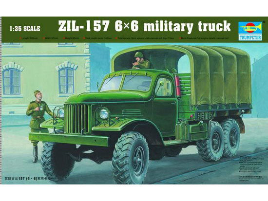 1/35 ZIL-157 6x6 Soviet Military Truck