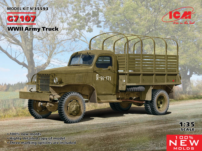1/35 G7107 WWII Army Truck