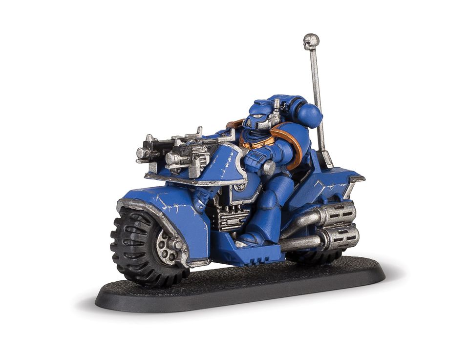 Set Warhammer 40K Space Marine Bike Attack
