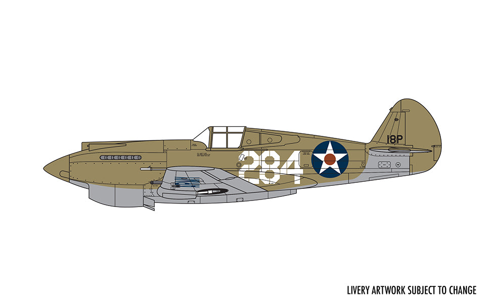 1/72 Curtiss P-40B Warhawk