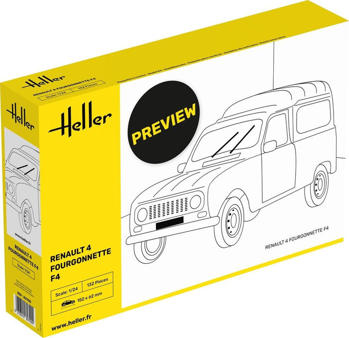 1/24 Renault 4 Fourgonette F4
