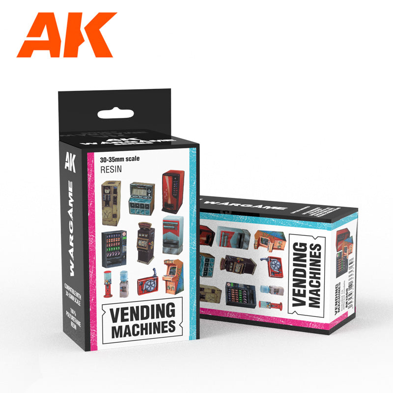 Vending Machine Set Wargame (Resin 30-35mm)