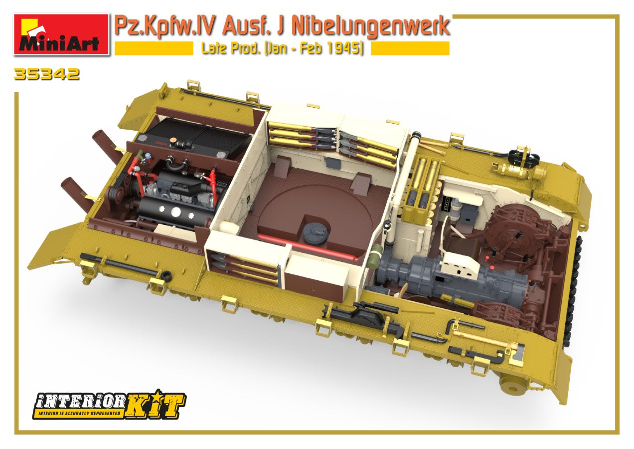 1/35 Pz.Kpfw.IV Ausf. J Nibelungenwerk Late Prod. (Jan - Feb 1945)