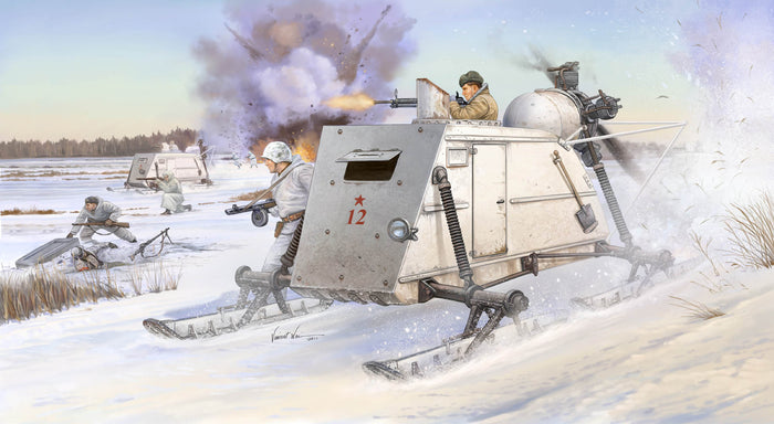 1/35 Soviet NKL-26 Armoured Aerosan