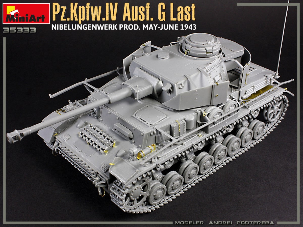 1/35 Pz.Kpfw.IV Ausf. G-Last/H-Early Nibelungenw. 2in1 Interior Kit
