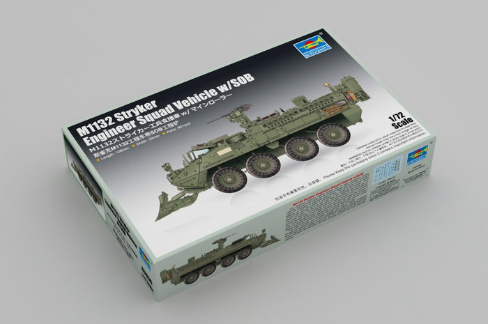 1/72 [M1132 Stryker Engineer Squad Vehicle w/LWMR-Mine Roller/SOB]