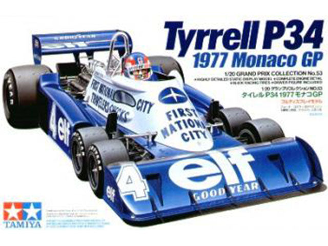 1/20 Tyrrell P34 1977 Monaco GP