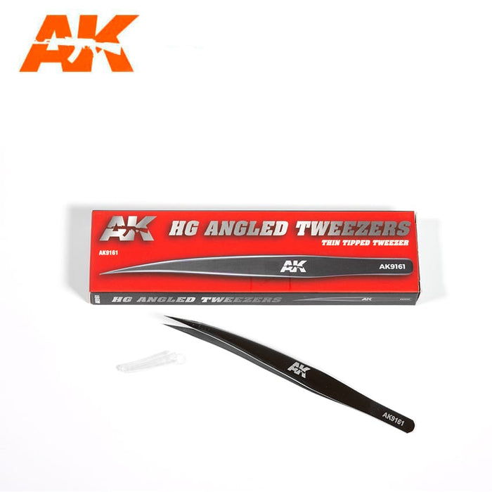 HG Angled Tweezers 01 (Thin Tipped)