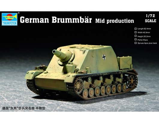 1/72 German Brummbar Mid Production