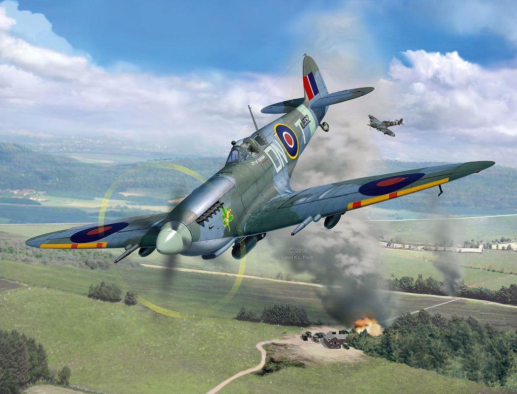 1/32 Supermarine Spitfire Mk.IXc (Technik)