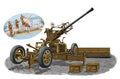 1/35 OQF Bofors 40mm Anti-Aircraft Gun Mk. Mk.I/III (British Army)&Gun Crew Set