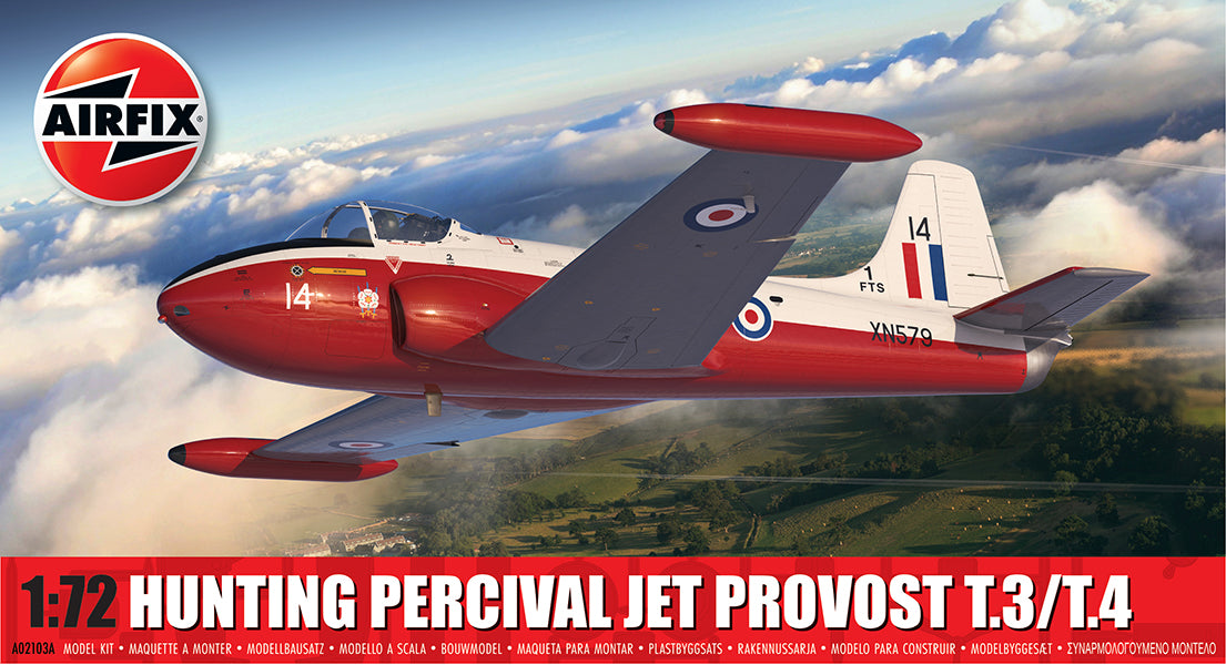 1/72 Hunting Percival Jet Provost T.3/T.4