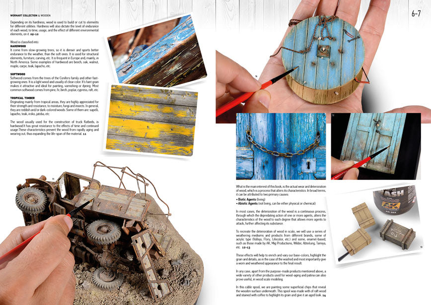 Worn Art Collection 01 Wooden - English