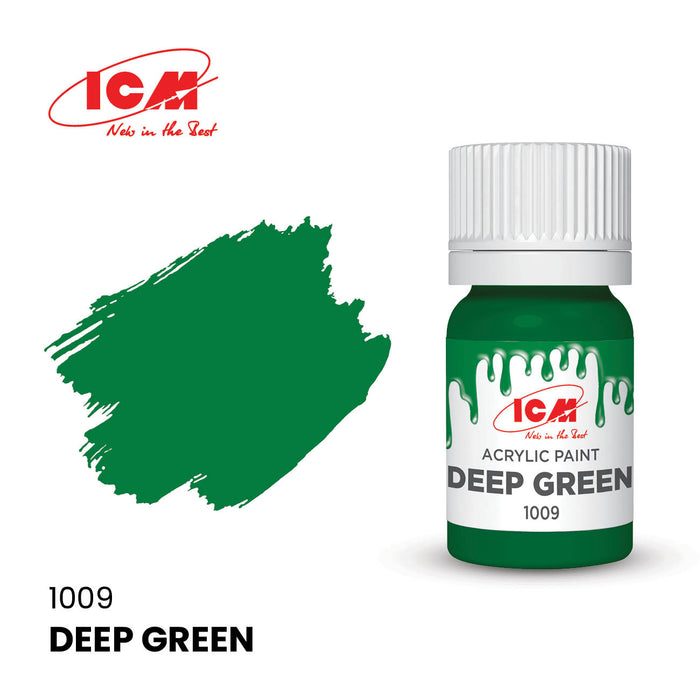 ACRYLIC PAINT Deep Green 12 ml