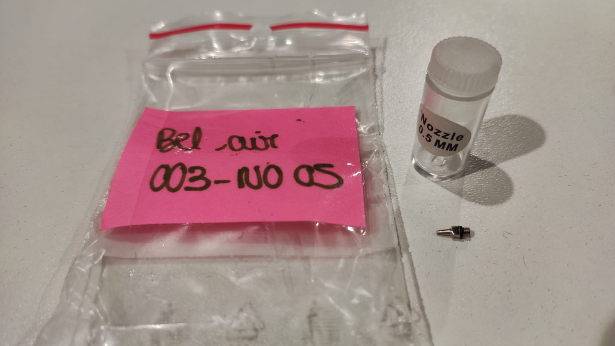 Ugello 0.5mm per AIR003 Aspirazione