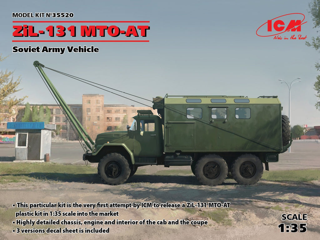 1/35 ZiL-131 MTO-AT Soviet Recovery Truck