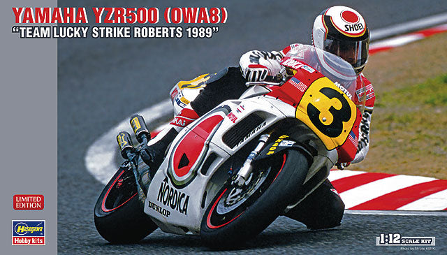 1/12 Yamaha YZR500 0WA8 "Team Lucky Strike Roberts 1989"