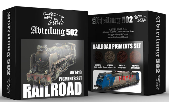 Railroad Pigments Set